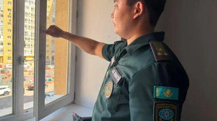 Елордада балалардың терезеден құлауының алдын алуға арналған маңызды шара өтіп жатыр