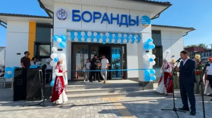 В Жамбылской области обновили вокзал станции Боранды