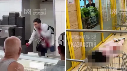 Казахстанку тяжело ранили ножом в супермаркете на Северном Кипре (ВИДЕО)