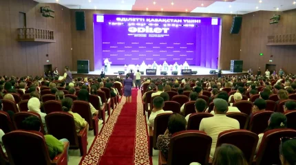 «Әділет» партиясының сайлауалды штабы қызылордалықтармен кездесті