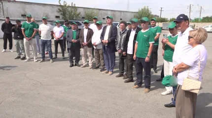 Кандидаты от партии «Ауыл» встретились с трудовым коллективом в Карагандинской области