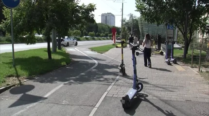 Бесплатные парковки для электросамокатов появятся в Алматы