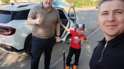 Ақмола облысында полицейлер жоғалып кеткен баланы 1 сағат ішінде тапты