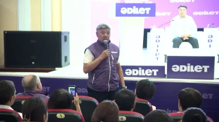 Представители партии «Әділет» провели встречу с жителями области Жетысу