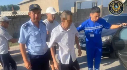 Түркістан облысында полицейлер жоғалған тұрғынды дронның көмегімен іздеп тапты