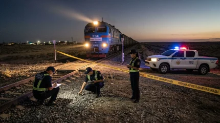 В Атырауской области поезд насмерть сбил мужчину