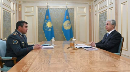 Мемлекет басшысы Төтенше жағдайлар министрі Шыңғыс Әріновті қабылдады