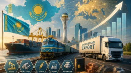 Казахстан всего за полгода нарастил экспорт до $40 млрд