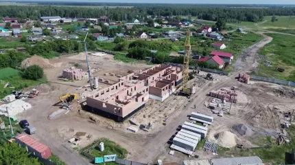 Новую школу на 120 мест строят в одном из пригородных сёл СКО