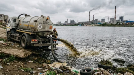 Незаконный слив сточных вод пресекли в Карагандинской области (ВИДЕО)