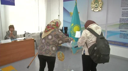 Сайлау учаскелерінде мүгедектігі бар азаматтарға дауыс беруге барлық жағдай жасалған