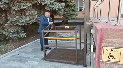 На избирательных участках были созданы условия для людей с инвалидностью