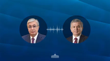 Мирзиёев поздравил Токаева с успешным проведением первых выборов депутатов Курултая