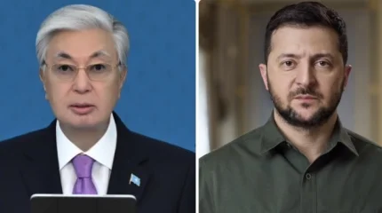 Токаев поздравил Зеленского