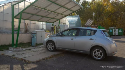 Қазақстанда күн энергиясы электромобильдерді зарядтайды