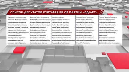 Партия «Әділет» распределила мандаты депутатов на первом съезде Курултая