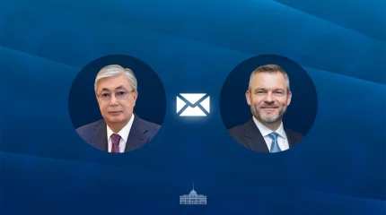 Глава государства направил поздравительную телеграмму Президенту Словацкой Республики