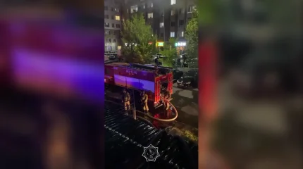 Балабақша, сауна және сыра дүкені бір ғимаратта: Астанада құтқарушылар өртті ауыздықтады