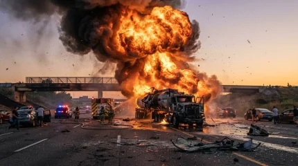 Взрыв автоцистерны унес жизни 11 человек