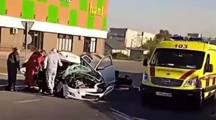 Жол апатынан жүргізуші қаза тапты