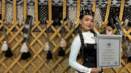 Студентка КазНУИ завоевала серебро международного конкурса Echo of Nomads