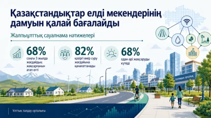Қазақстандықтардың басым бөлігі соңғы үш жылда өмір сүру жағдайының жақсарғанын байқаған – ҰТО зерттеуі