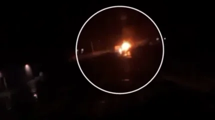 В Жанаозене взорвался автомобиль