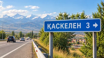 На автодороге «Алматы – Бишкек» ограничат движение до конца года
