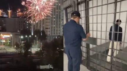 Астанчанина арестовали на 5 суток за салют для возлюбленной