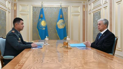 Глава государства принял министра по чрезвычайным ситуациям Мурата Муханова