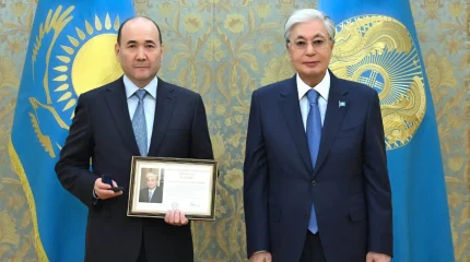 Президент выразил благодарность Гизату Нурдаулетову