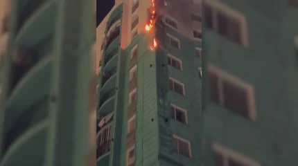 Түркістанда көпқабатты тұрғын үйден өрт шықты