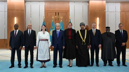 Президент Касым-Жомарт Токаев принял верительные грамоты послов ряда государств