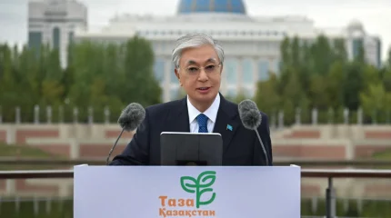 «Таза Қазақстан» — это магистральный путь к светлому будущему государства: Президент выступил на экологической акции