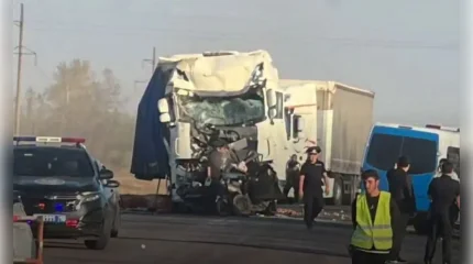 Один человек погиб в жестком ДТП в Костанайской области