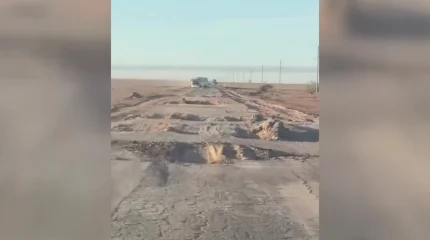 Ұлытау облысында бірнеше ауылға баратын жол жүруге жарамай қалған