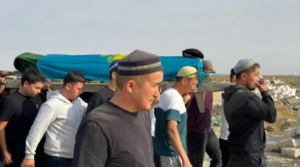 Церемония прощания с погибшими военнослужащими состоялась в Мангистау