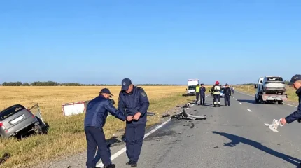 Екі көлік соқтығысып, бір адам қаза тапты