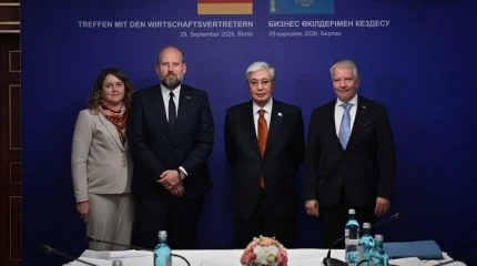 Касым-Жомарт Токаев принял председателя правления Rhenus Group